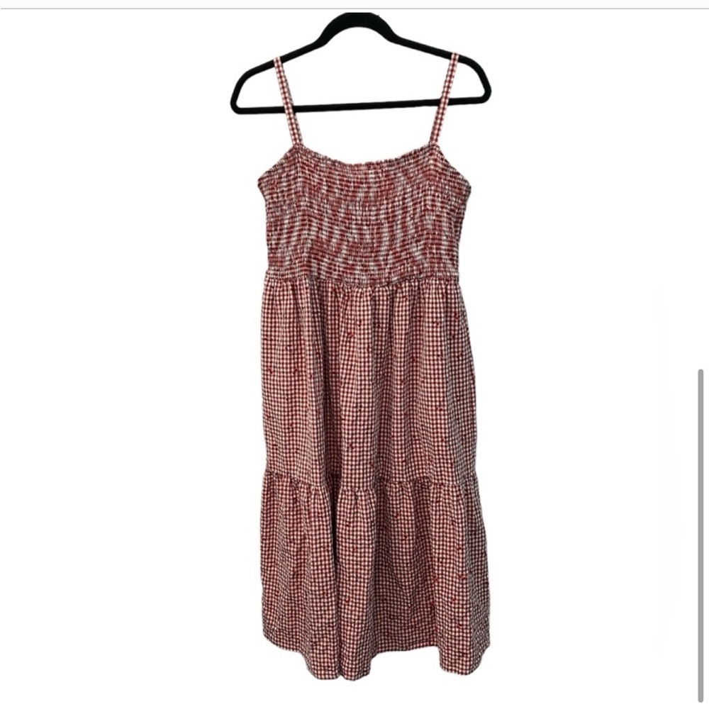 Banned Red Cherry Sweet Pea Dress -
-smocked bodice -NWOT-Sz XXL🍒​ - Picture 12 of 15